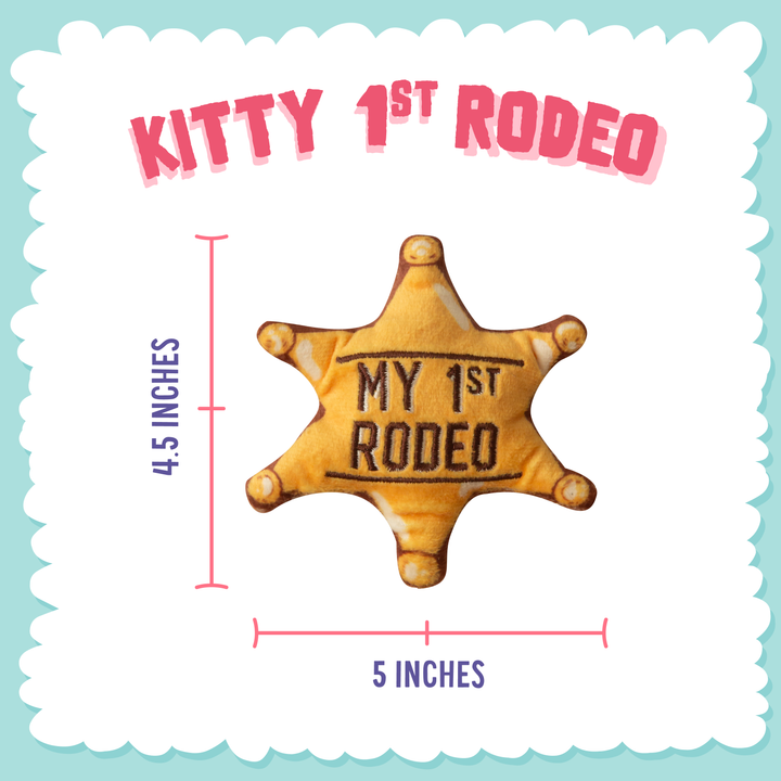 Kitty 1st Rodeo with Catnip